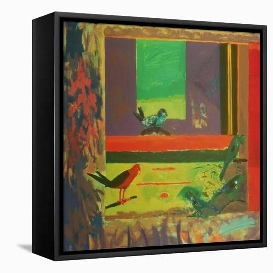 Birds, 1994-David Alan Redpath Michie-Framed Stretched Canvas