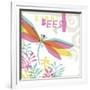 Birds and Bees I-Ken Hurd-Framed Giclee Print