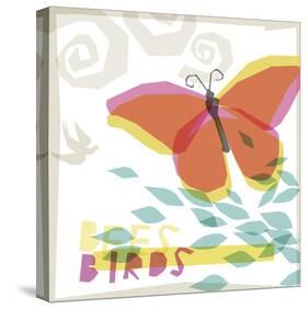 Birds and Bees II-Ken Hurd-Stretched Canvas