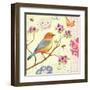 Birds and Bees II-Daphne Brissonnet-Framed Art Print