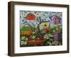 Birds and Birdhouses-Robert Wavra-Framed Giclee Print