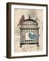 Birds and Blooms II-Todd Williams-Framed Art Print