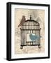 Birds and Blooms II-Todd Williams-Framed Art Print