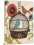 Birds and Blooms III-Todd Williams-Mounted Art Print