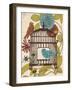 Birds and Blooms IV-Todd Williams-Framed Art Print