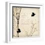 Birds and Branches I-Amy Melious-Framed Art Print