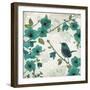 Birds and Butterflies I-Tandi Venter-Framed Art Print