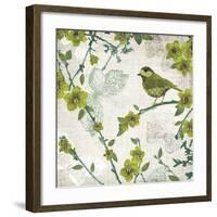 Birds and Butterflies II-Tandi Venter-Framed Giclee Print