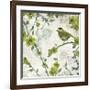 Birds and Butterflies II-Tandi Venter-Framed Giclee Print