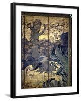 Birds and Flowers of the Four Seasons-Kano Soshu-Framed Giclee Print