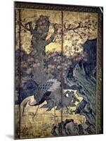 Birds and Flowers of the Four Seasons-Kano Soshu-Mounted Giclee Print