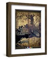 Birds and Flowers of the Four Seasons-Kano Soshu-Framed Giclee Print