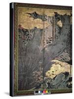 Birds and Flowers of the Four Seasons-Kano Soshu-Stretched Canvas