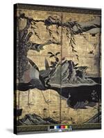 Birds and Flowers of the Four Seasons-Kano Soshu-Stretched Canvas