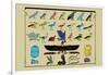 Birds and Other Creatures from Egyptian Monuments-J. Gardner Wilkinson-Framed Art Print