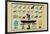 Birds and Other Creatures from Egyptian Monuments-J. Gardner Wilkinson-Framed Art Print