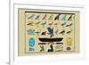 Birds and Other Creatures from Egyptian Monuments-J. Gardner Wilkinson-Framed Art Print