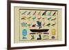 Birds and Other Creatures from Egyptian Monuments-J. Gardner Wilkinson-Framed Art Print