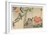 Birds and Plants, 1900-16 (Colour Woodcut)-Ohara Koson-Framed Giclee Print