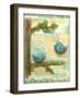 Birds Blue 2-Erin Butson-Framed Art Print