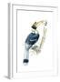 Birds, Coraciiformes, Great Hornbill, (Buceros Bicornis), Male Feeding, Female Sitting on Nest-null-Framed Giclee Print