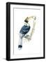 Birds, Coraciiformes, Great Hornbill, (Buceros Bicornis), Male Feeding, Female Sitting on Nest-null-Framed Giclee Print