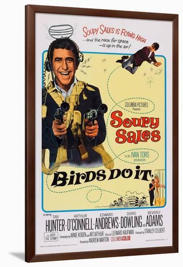 Birds Do It, Soupy Sales, 1966-null-Framed Art Print