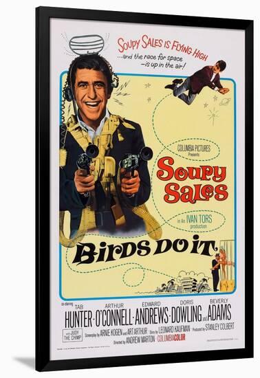 Birds Do It, Soupy Sales, 1966-null-Framed Art Print