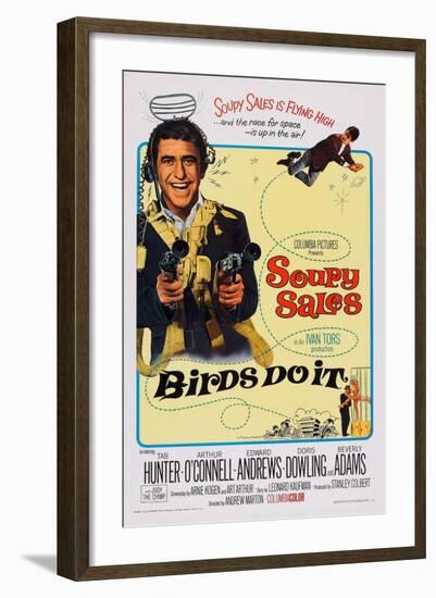 Birds Do It, Soupy Sales, 1966-null-Framed Art Print