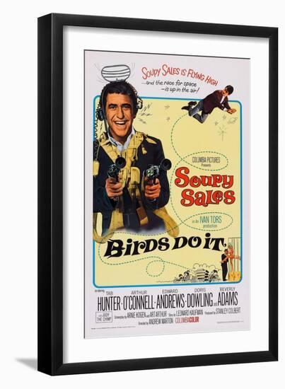 Birds Do It, Soupy Sales, 1966-null-Framed Art Print