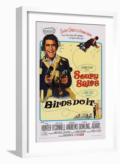 Birds Do It, Soupy Sales, 1966-null-Framed Art Print