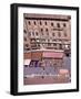 Birds Eye Veiw of Sienna-Il Campo, Tuscany, Italy-Peter Thompson-Framed Photographic Print