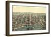 Birds Eye View of Alexandria, Va., USA, America-null-Framed Giclee Print