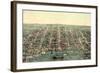 Birds Eye View of Alexandria, Va., USA, America-null-Framed Giclee Print