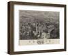 Birds-Eye View of Birmingham in 1886-Henry William Brewer-Framed Giclee Print