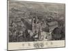 Birds-Eye View of Birmingham in 1886-Henry William Brewer-Mounted Giclee Print