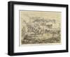 Birds-Eye View of Country around Herat, Shewing Positions Occupied by Russia-null-Framed Giclee Print