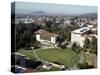 Birds Eye View of Courtyard, Historic, and Modern Buildings of Uc Berkeley Campus-EricBVD-Stretched Canvas