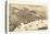 Birds Eye View of Jacksonville, Fla., Circa 1876, USA, America-null-Stretched Canvas