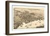 Birds Eye View of Jacksonville, Fla., Circa 1876, USA, America-null-Framed Giclee Print