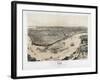 Birds' Eye View of New Orleans-null-Framed Giclee Print