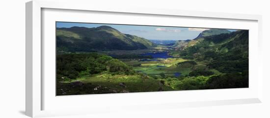 Birds-Eye View of River Through Mountain Landscape, Killarney National Park, Ireland-null-Framed Photographic Print