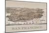 Birds Eye View of San Francisco-Robinson & Snow-Mounted Art Print