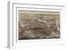 Birds Eye View of the City of Boston, Circa 1873, USA, America-Currier & Ives-Framed Giclee Print