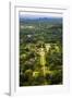 Birds Eye View of the Royal Gardens at Sigiriya Rock Fortress (Lion Rock), Sri Lanka, Asia-Matthew Williams-Ellis-Framed Photographic Print