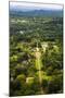 Birds Eye View of the Royal Gardens at Sigiriya Rock Fortress (Lion Rock), Sri Lanka, Asia-Matthew Williams-Ellis-Mounted Photographic Print