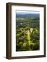 Birds Eye View of the Royal Gardens at Sigiriya Rock Fortress (Lion Rock), Sri Lanka, Asia-Matthew Williams-Ellis-Framed Photographic Print