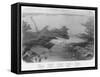 Birds-Eye View of the Straits of Kertch & Sea of Azoff, c1870-null-Framed Stretched Canvas