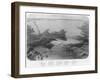 Birds-Eye View of the Straits of Kertch & Sea of Azoff, c1870-null-Framed Giclee Print