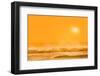 Birds flying over sea-Marco Carmassi-Framed Photographic Print